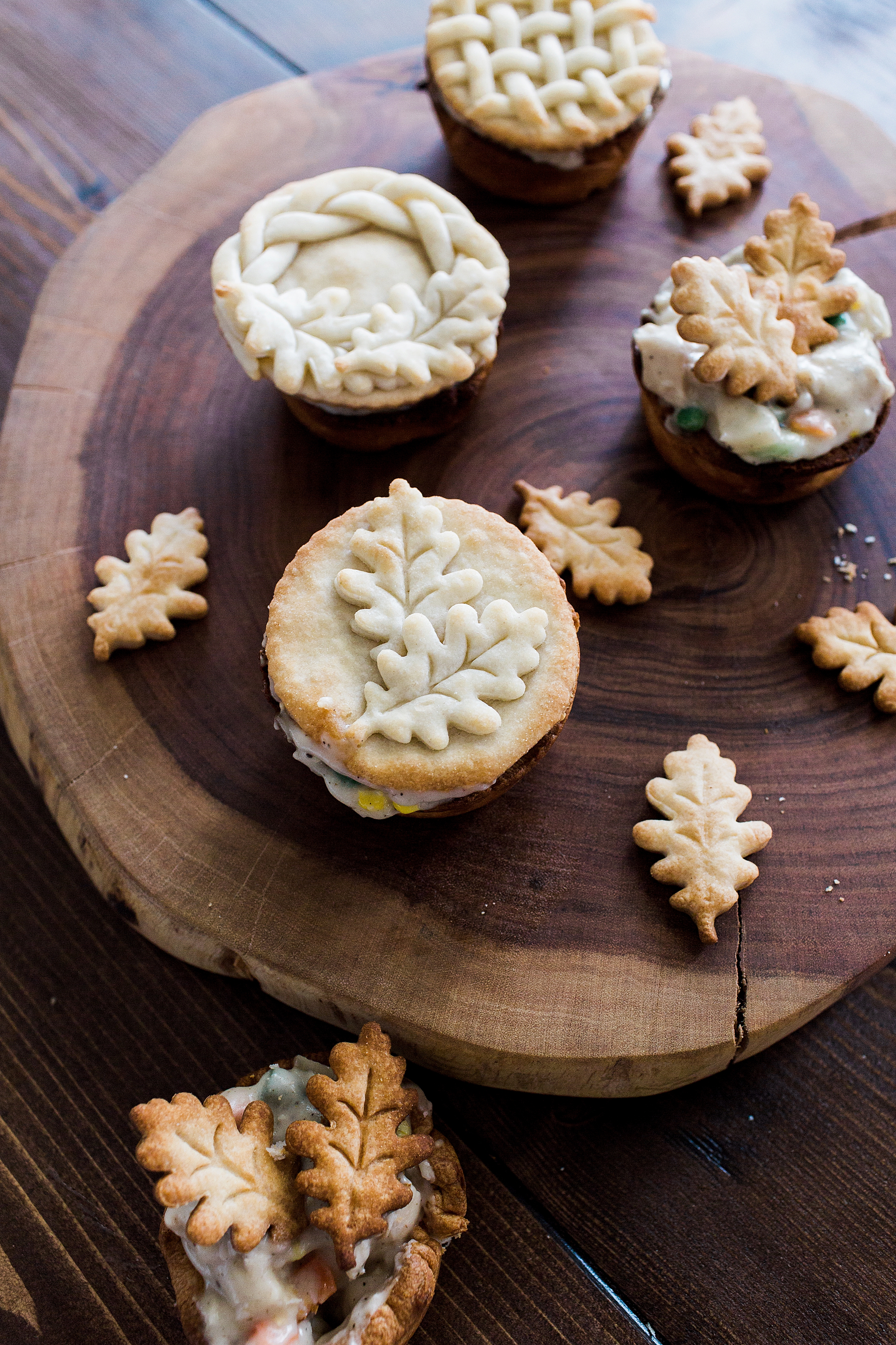 mini chicken pot pies