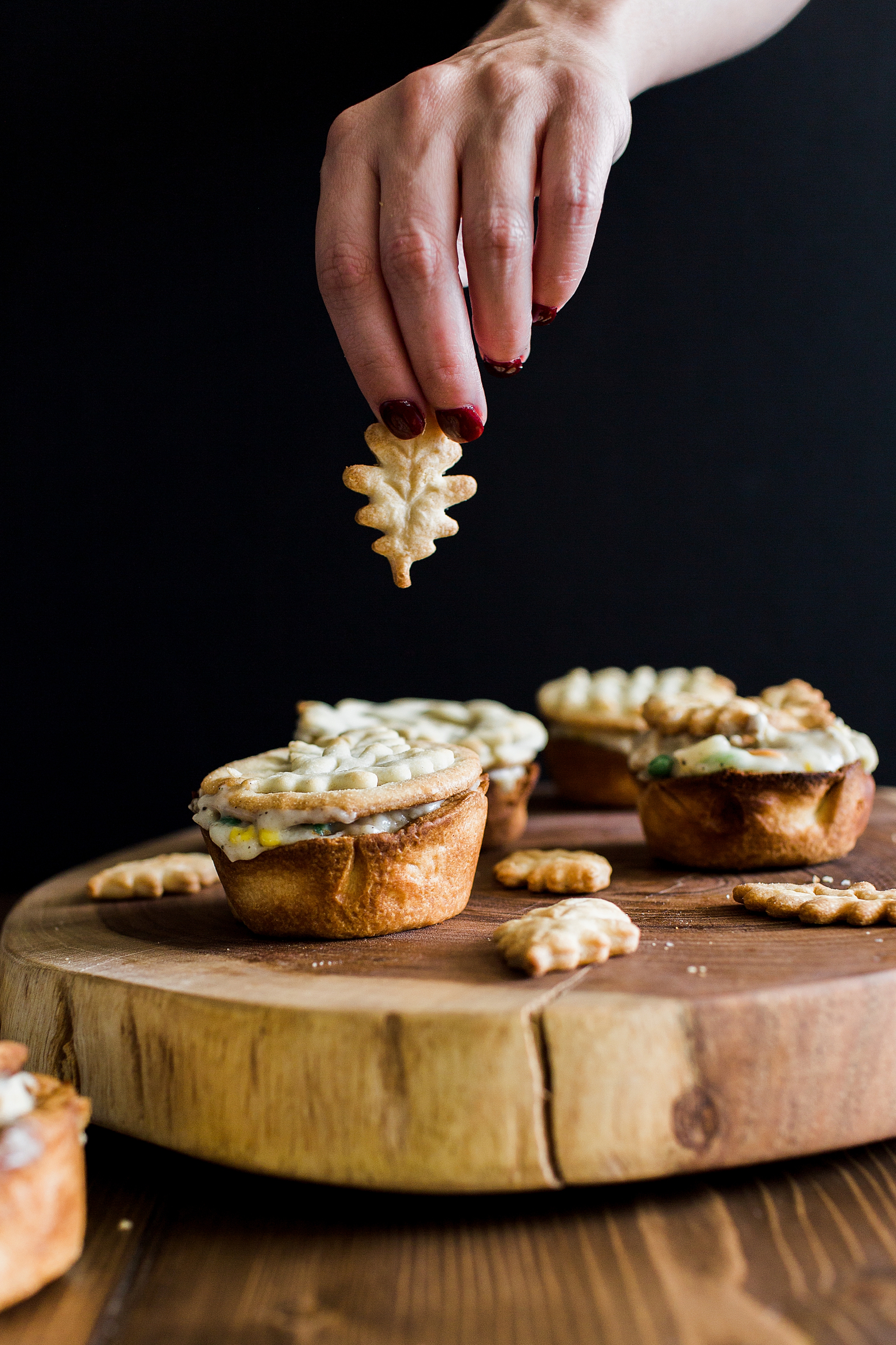 mini chicken pot pies