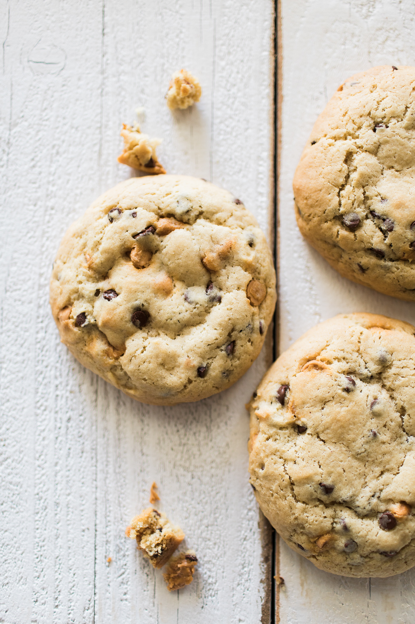 giant levain style chocolate chip cookie