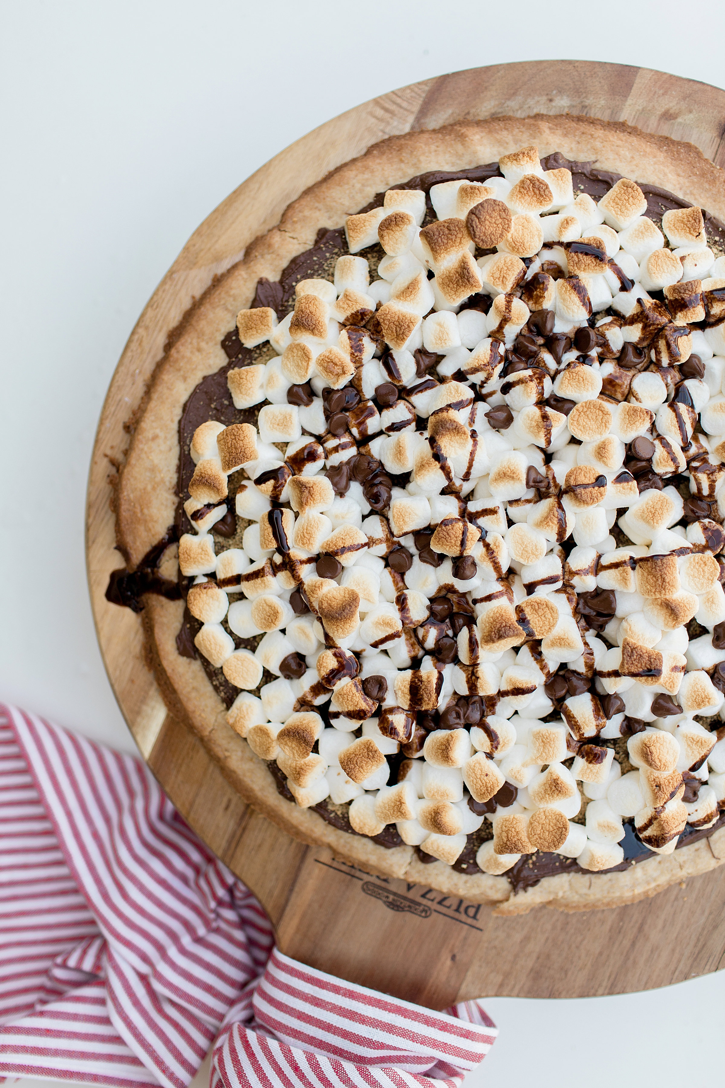 s'mores pizza recipe