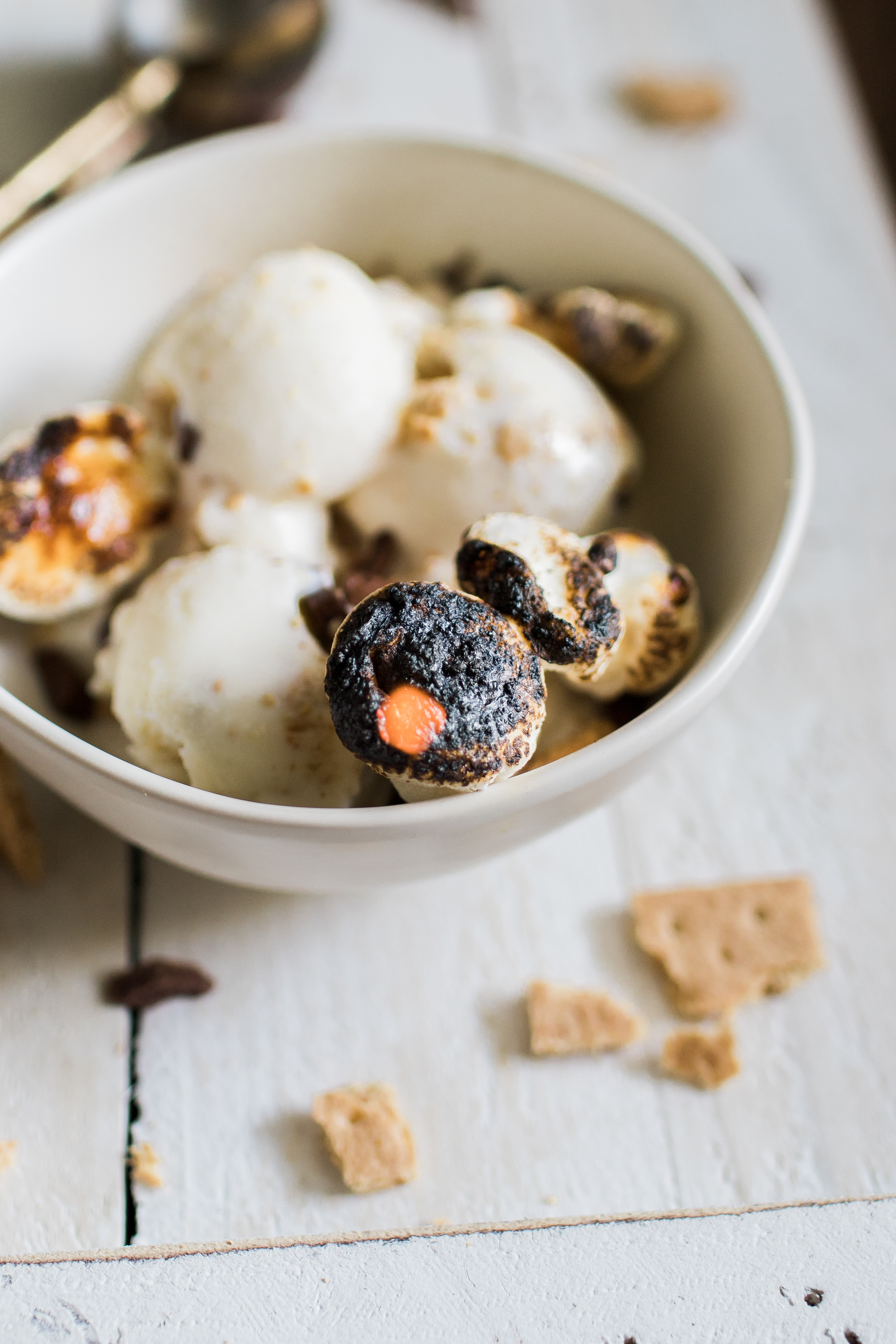 s'more ice cream recipe