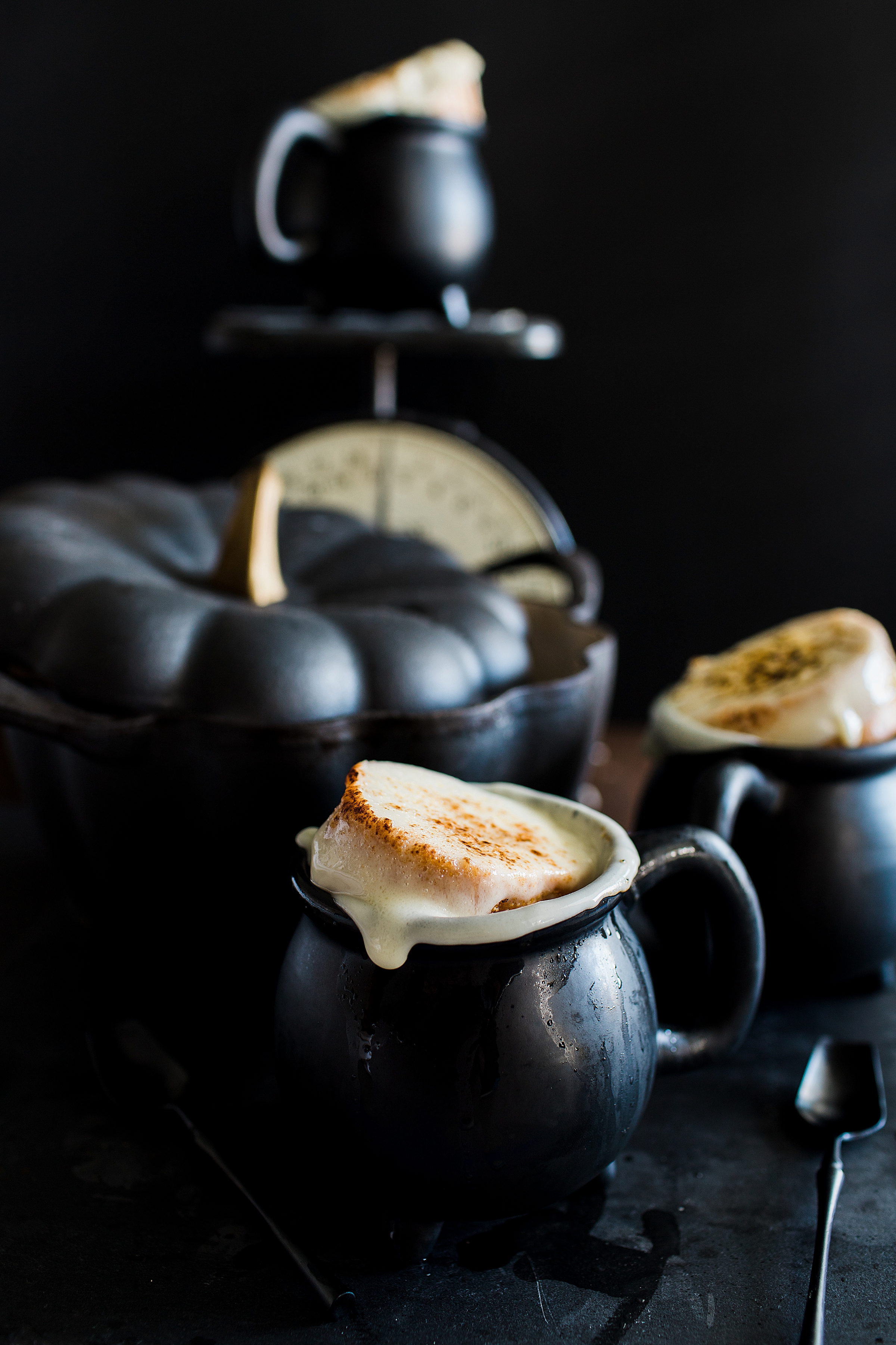 Witch's Cauldron French Onion Soup