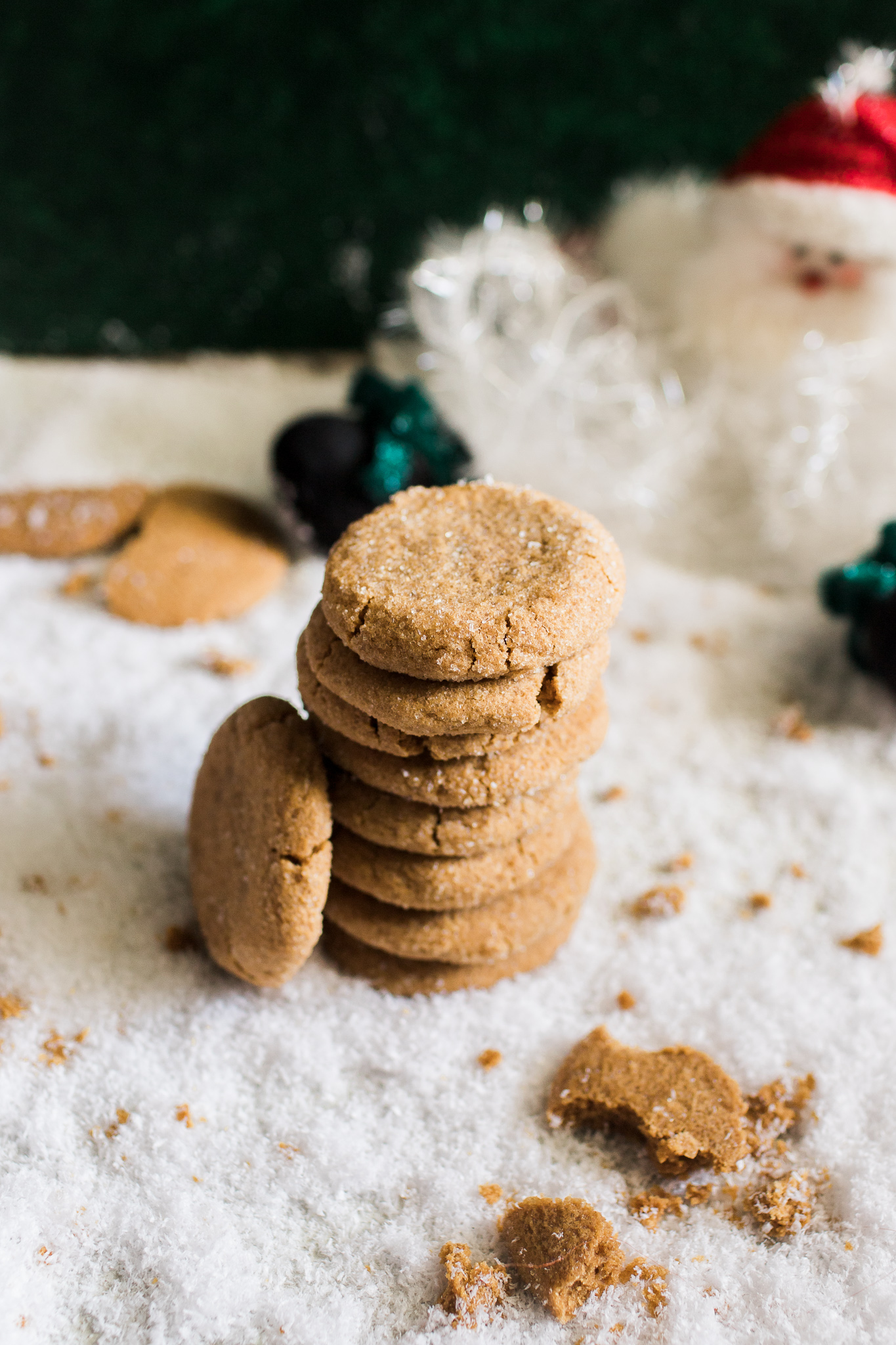 Soft and Chewy Ginger Cookies