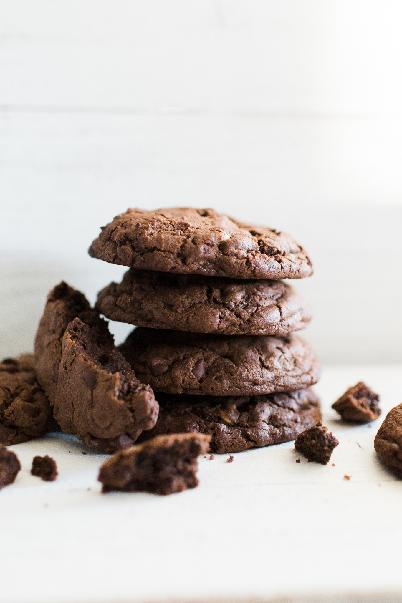 Double Chocolate Levain Style Giant Bakery Cookies